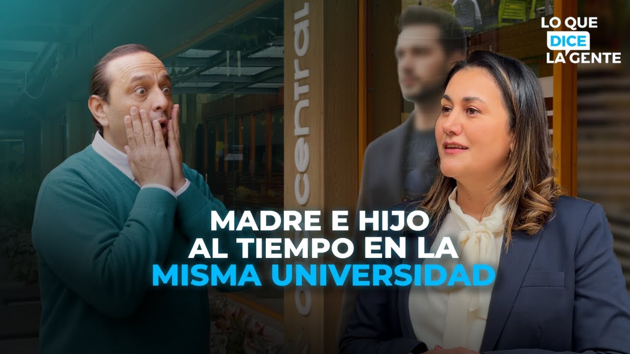 La edad es solo un número: así es la vida de mamá e hijo que estudian en la misma universidad