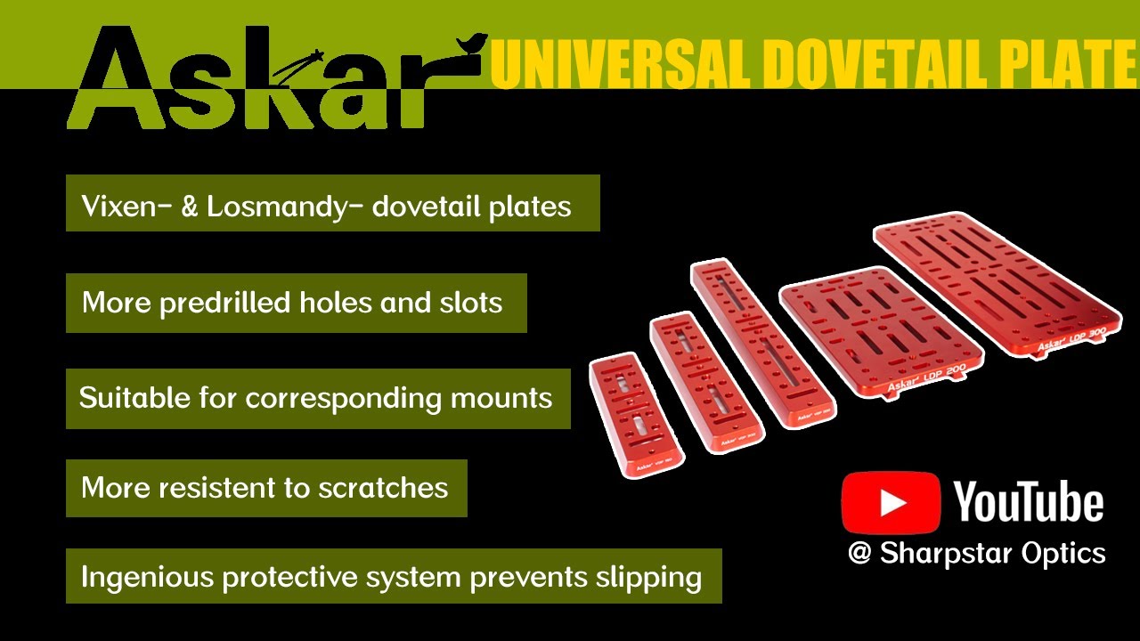 Askar Universal Dovetail Plate