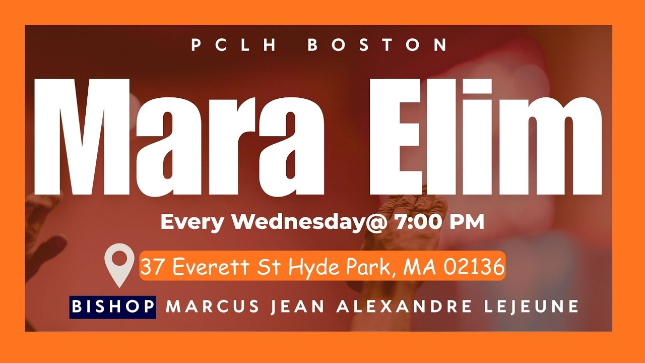 Pentecostal Church of the Last Hour | March 11, 2026 / 7PM Mara Elim
