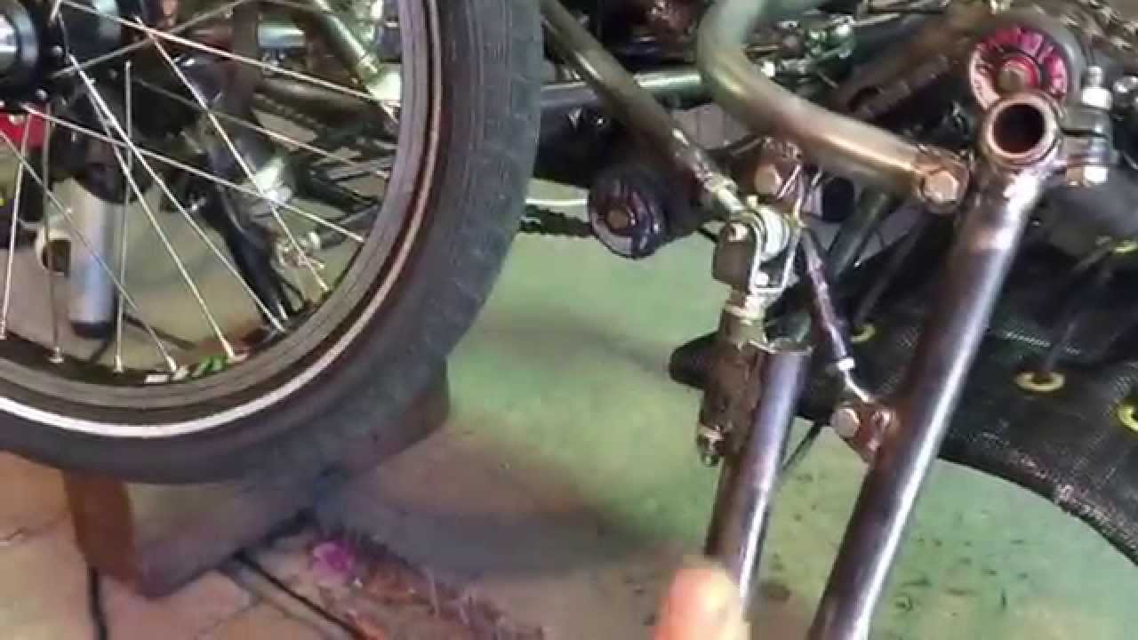 EATSRHPV Tilt mechanism with Steering Levers Completed - view from below
