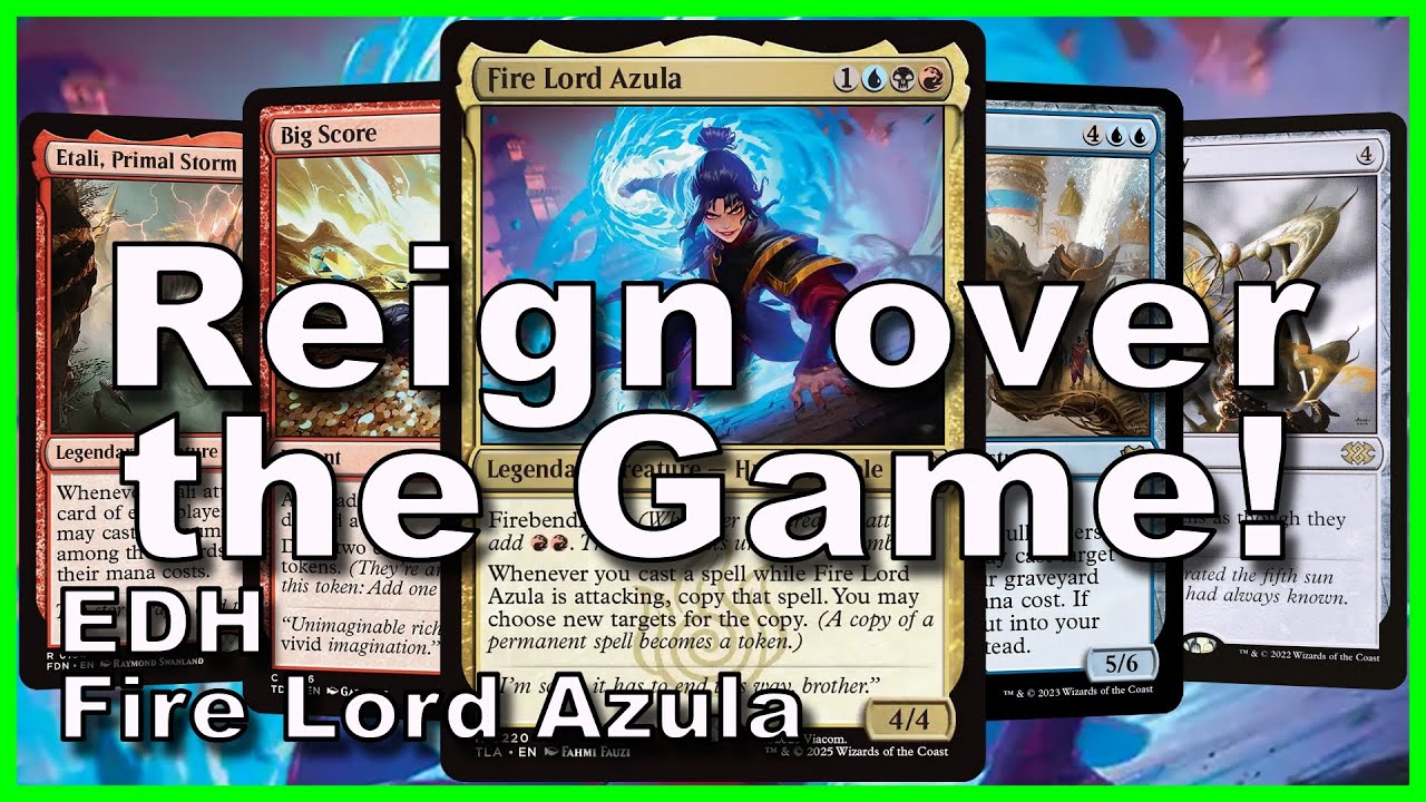 Технология колоды EDH Лорд Огня Азула | Magic: The Gathering