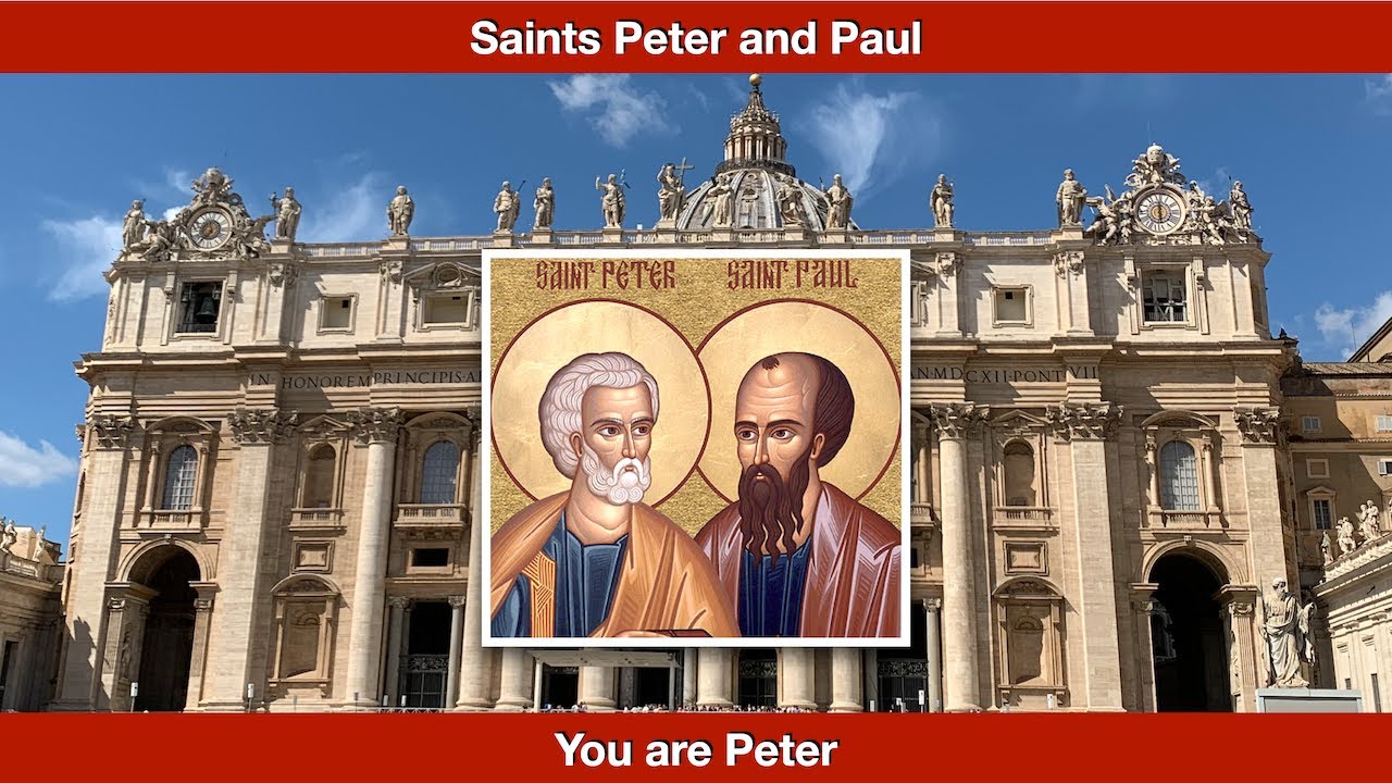 Simon the Rock; Saul, the Apostle to the Gentiles.  Homily for the feast of Saints Peter and Paul.
