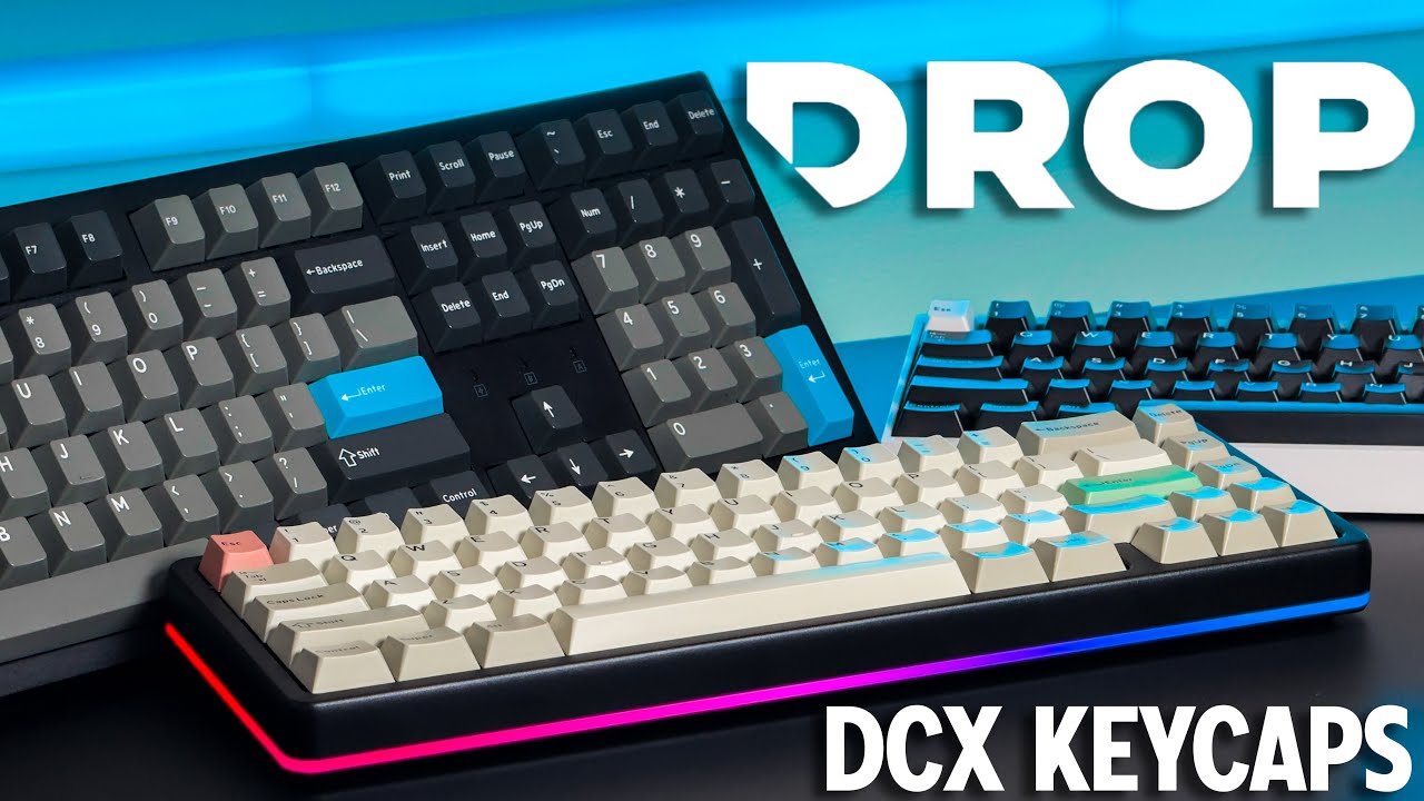 Долгосрочный обзор кейкапов Drop DCX! (Лучше, чем GMK)