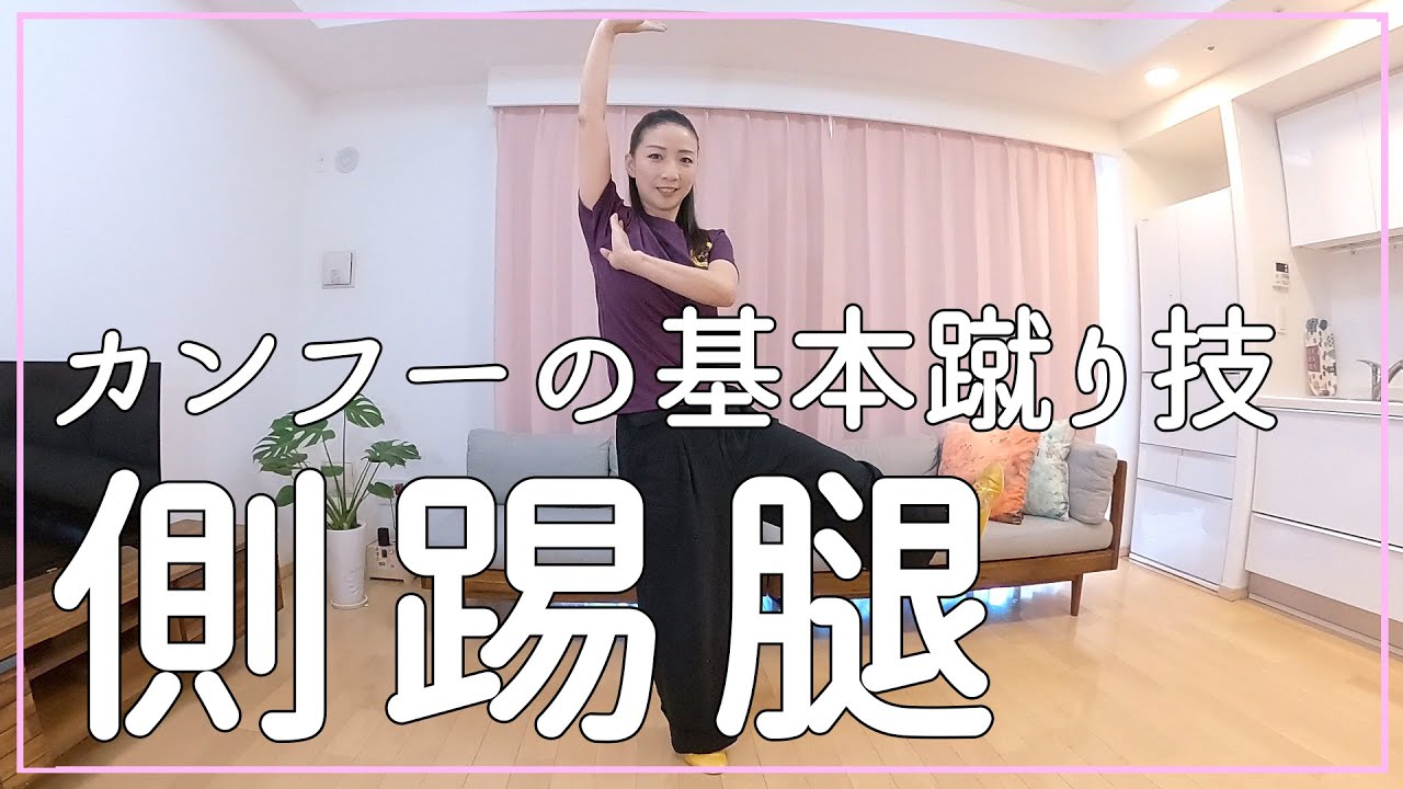 【元世界チャンプ直伝】カンフーの基本蹴り技:側踢腿
