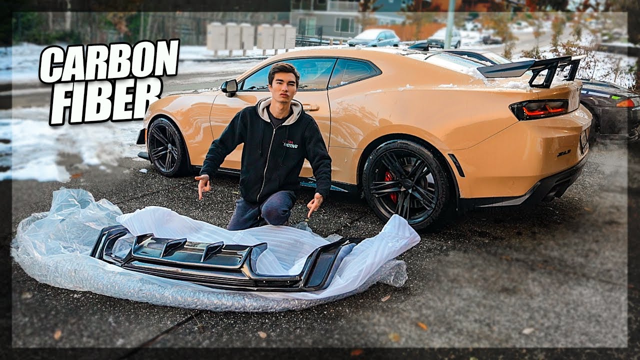 Installing Carbon Fiber Parts on my ZL1 1LE!