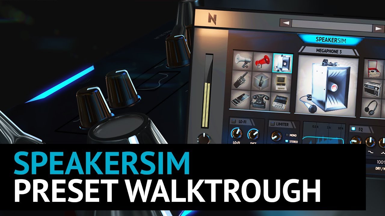 SpeakerSim Plugin Preset Walkthrough