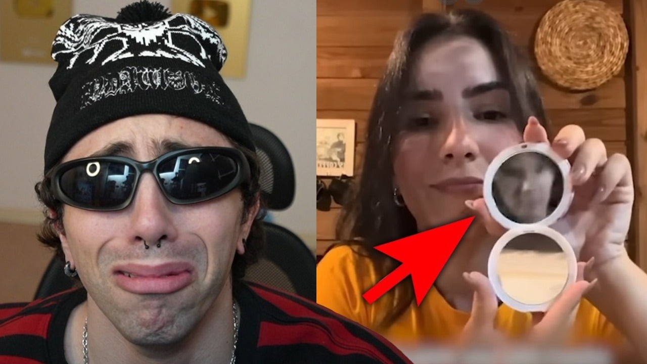 que es ese reflejo? 😱
