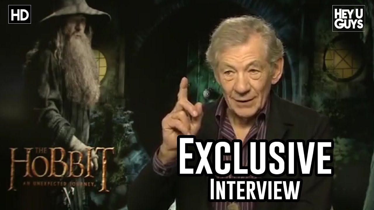 Ian McKellen - The Hobbit: An Unexpected Journey Exclusive Interview
