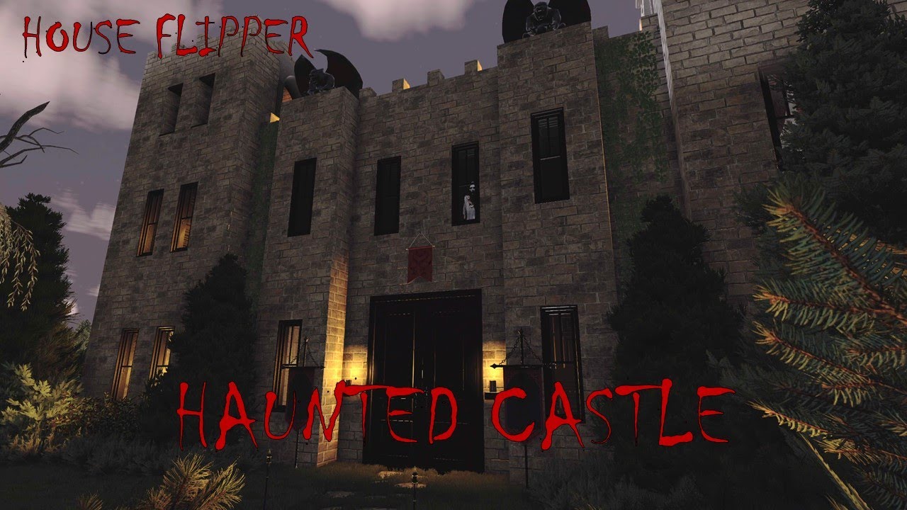 House Flipper - Custom Castle - Haunted Halloween (Walkthrough)