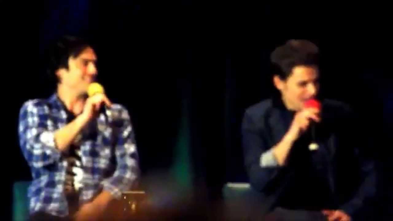 Paul Wesley & Ian Somerhalder - TVD Chicago 2014 - Paul talks about Steroline.