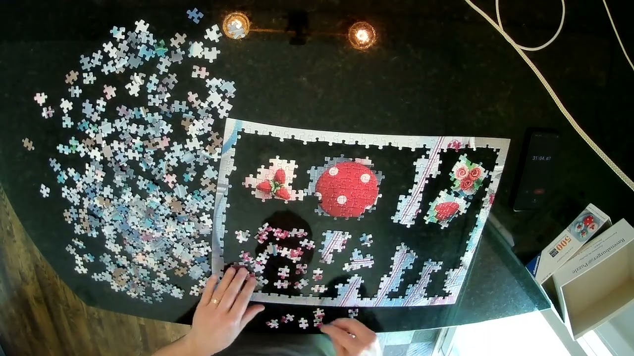 500 Piece Puzzle Timelapse - September 13th, 2025