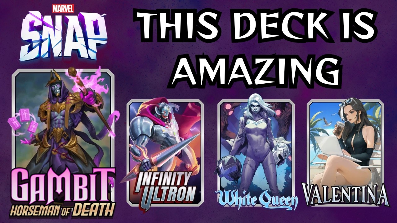 The Infinite Horseman! Gambit Horseman Strikes while Infinity Ultron Conquers | Marvel Snap Gameplay