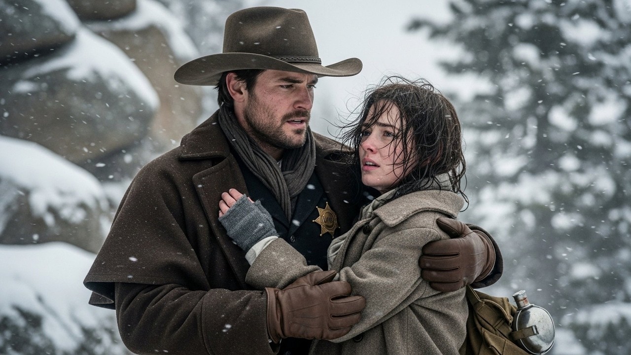 She Was Freezing on the Snowy Mountain, The Cowboy Climbed Up and Said 