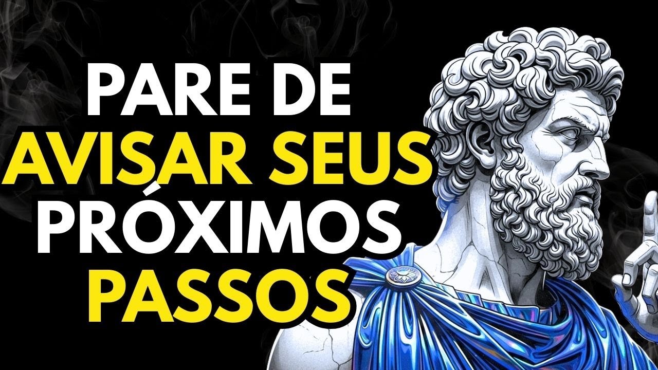 CALE a boca e CONSTRUA: o silêncio vai falar por você | Estoicismo