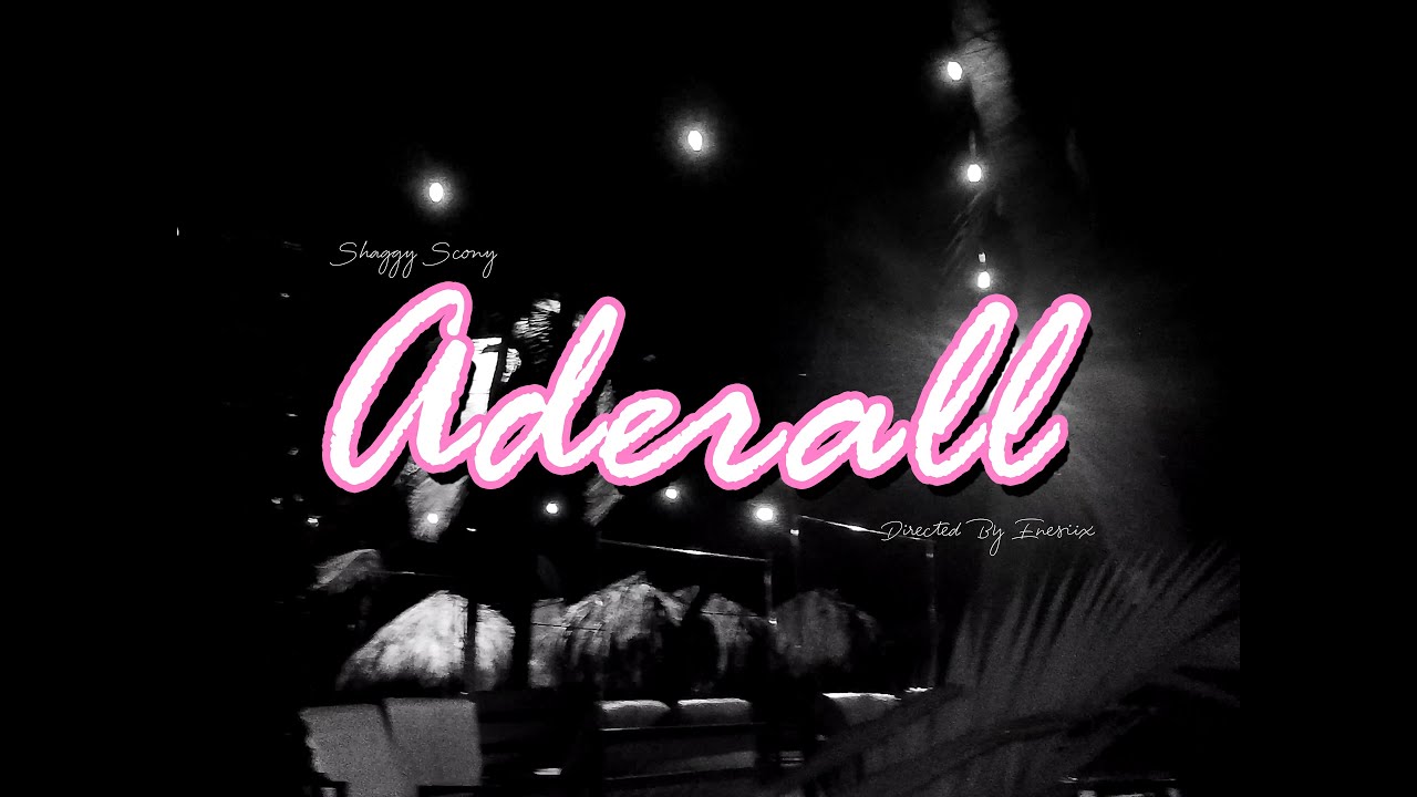 Shaggy Scony Feat. Tokyo - ADERALL (Videoclip Oficial)