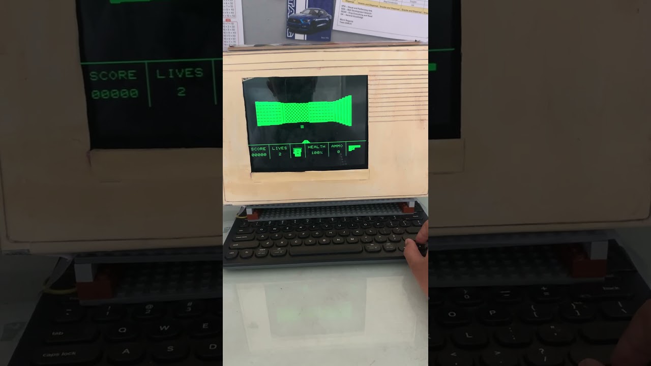 Wolf 3d on my old computer 