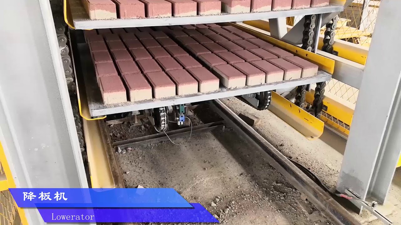 Fully automatic concrete blocks/pavers production line-QT15-15