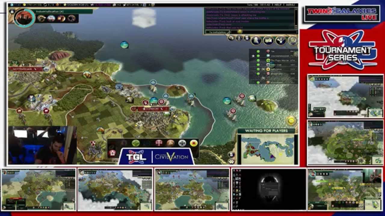 CIVILIZATION V TOURNAMENT ON TWIN GALAXIES LIVE