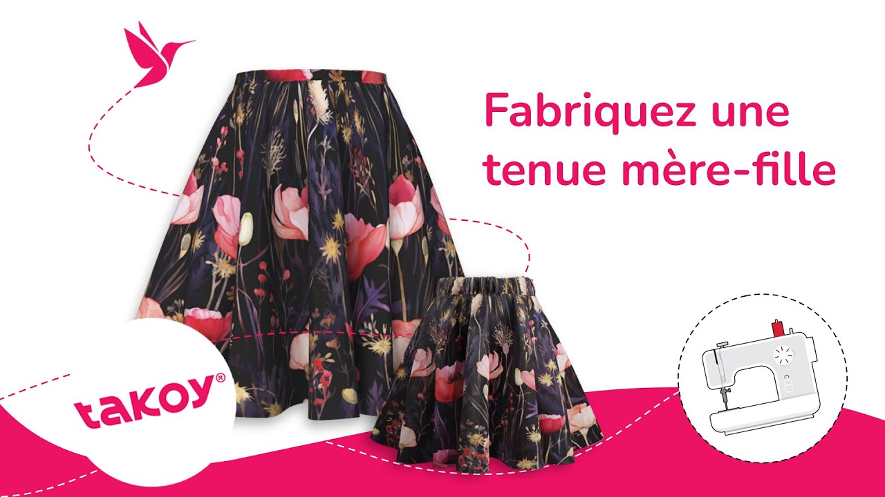 💃🏻 COUPON JUPE CERCLE FILLE │ @TakoyFR