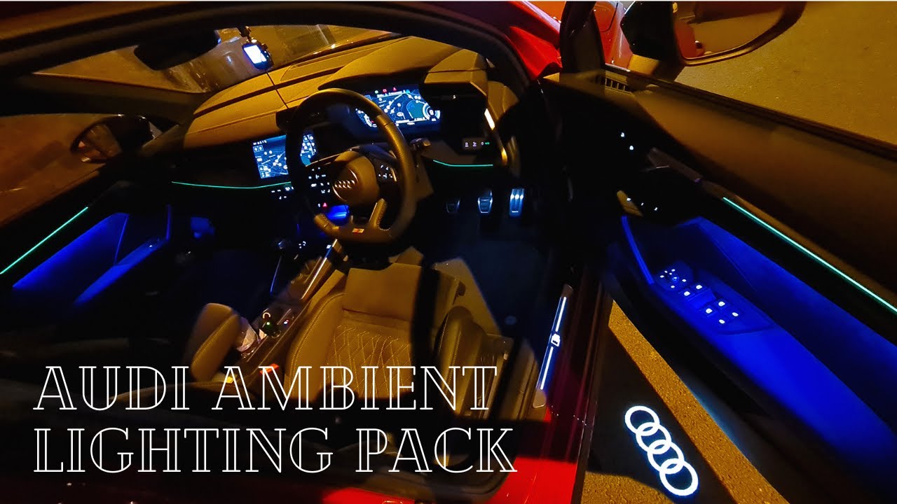Audi Ambient Lighting | Audi A3 Edition 1 2021 | S3 | RS3 | Demo/Review