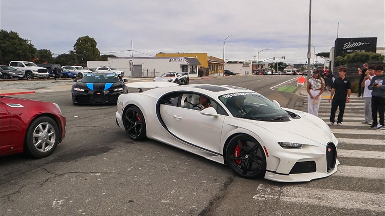 Bugatti Chiron Almost Rear Ended!