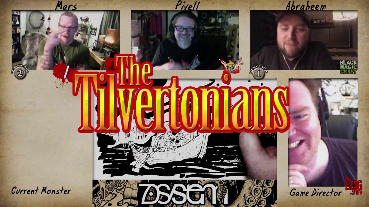 Now LIVE! The Tilvertonians Ep 1 - Drunkens & Dragons, TheDMsCraft, Black Magic Craft vs TheDMGinfo