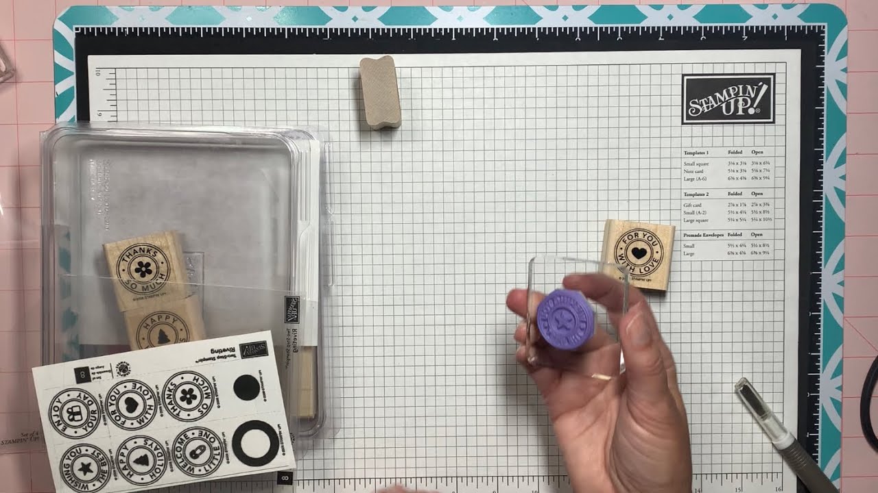Convert Wood Mound Stamps to Cling Mount