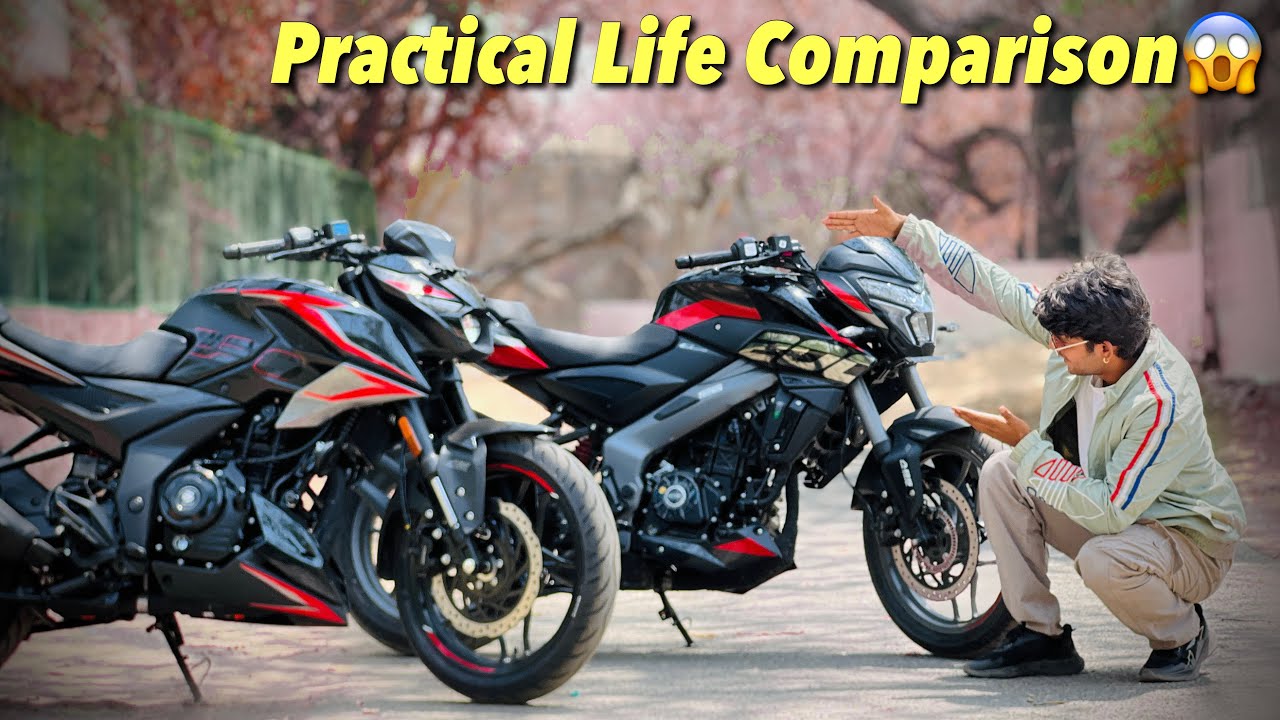 2024 Pulsar N250 vs NS200(bs7) Practical Life Comparison😱