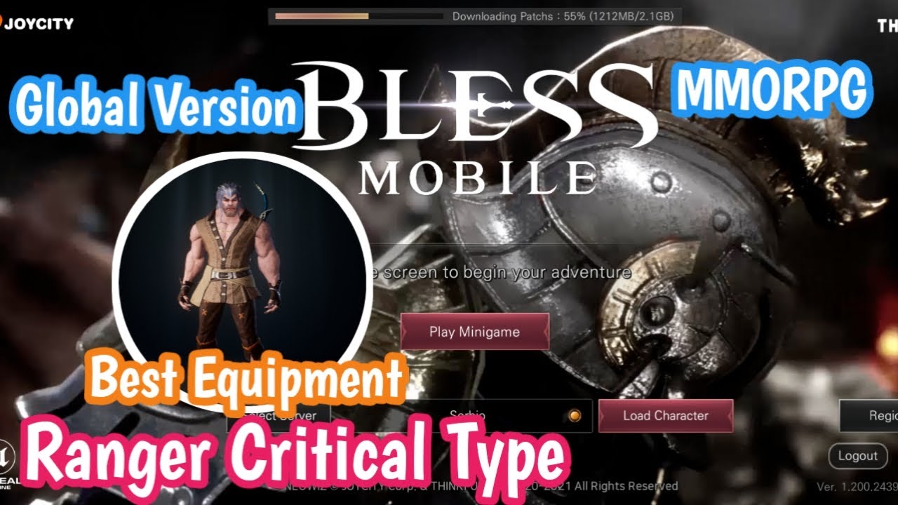 Bless Mobile Global Launch | English Version | Crit type | Best Equipment | Gameplay | IOS & Android