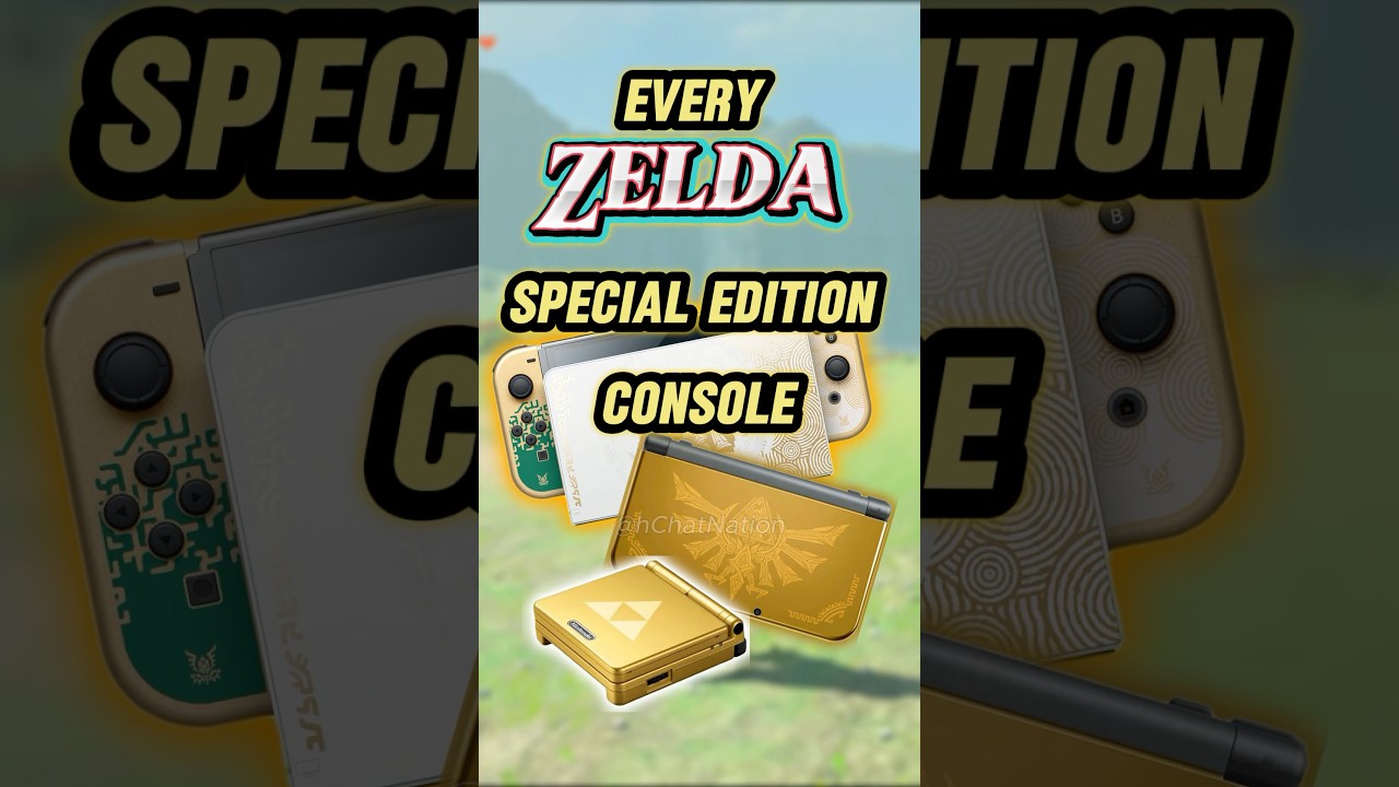 Every Zelda Special Edition Console