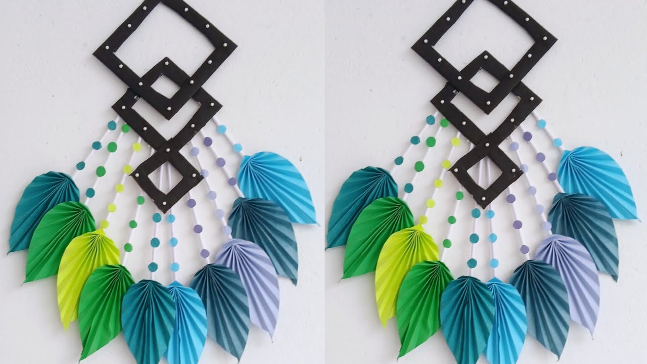 Beautiful Paper Wall Hanging Craft | Easy DIY Home Decor Ideas | Creative Trendz