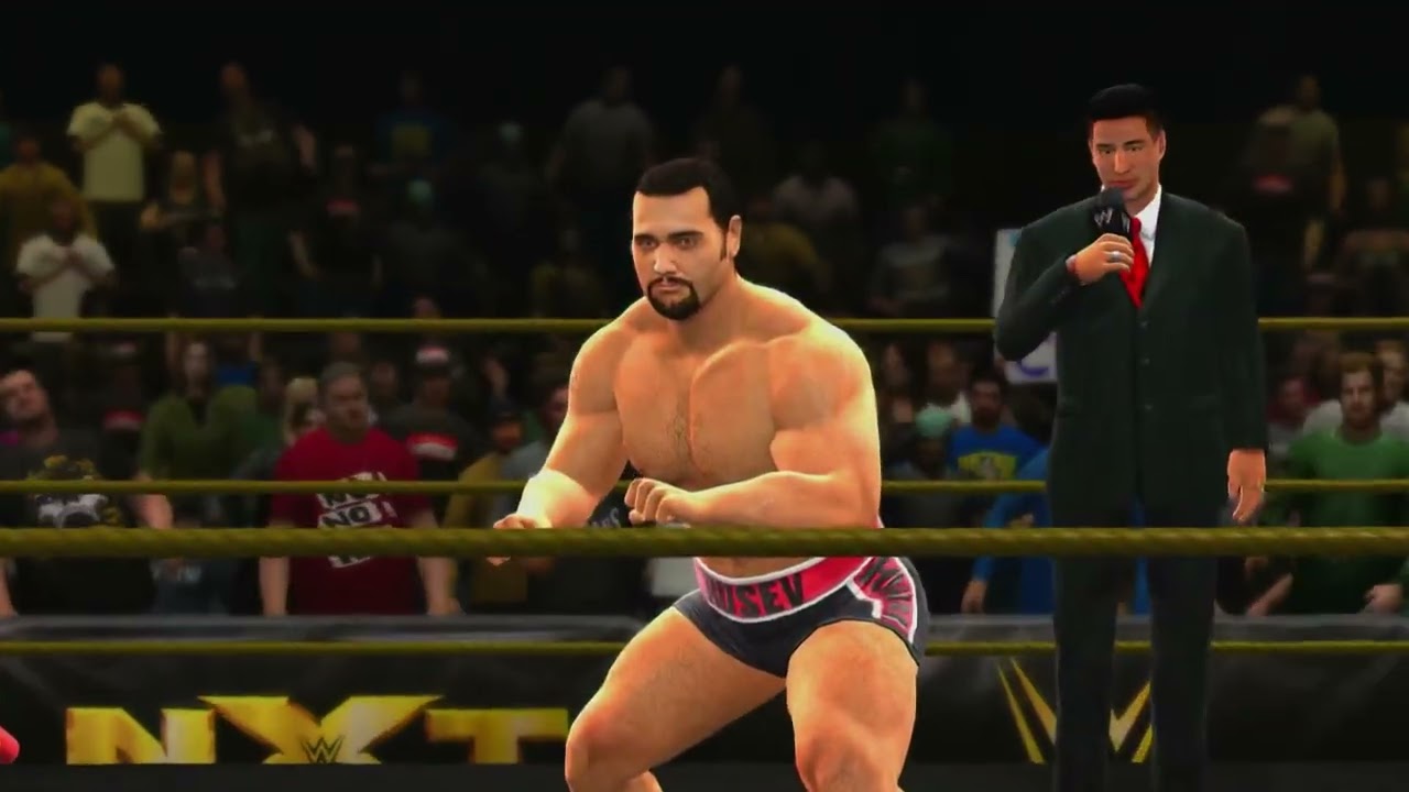 WWE 2K15 - Русев против Си Джей Паркера: NXT [июль 2015]