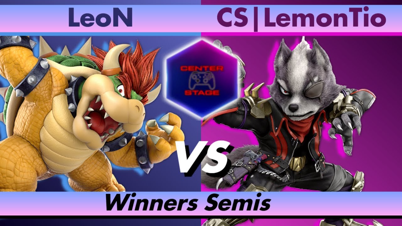 Center Stage #90 - LeoN (Bowser) vs CS LemonTio (Wolf) - Super Smash Bros Ultimate SSBU