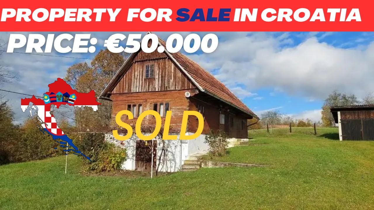 Looking For Serenity?  Buy Cheap Rural House For Sale In Croatia