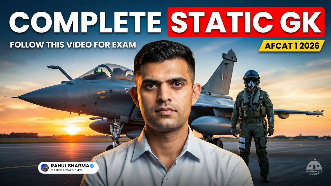Complete AFCAT GK  in One Video | AFCAT 1 2026