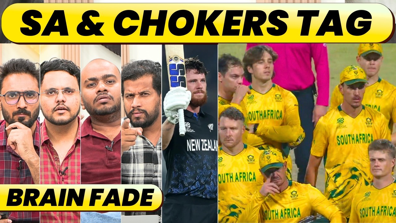 SA EXPOSED ON THE BIG DAY. BLUNDERS AFTER BLUNDERS. SHUKRI, MARKRAM SILENCED. CHOKERS?