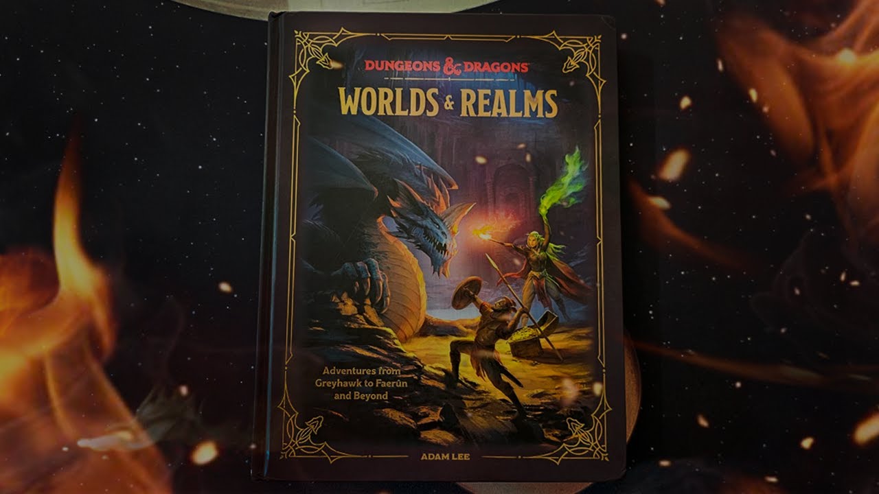 WORLDS & REALMS: Uma jornada Ilustrada pelos Mundos de DUNGEONS AND DRAGONS