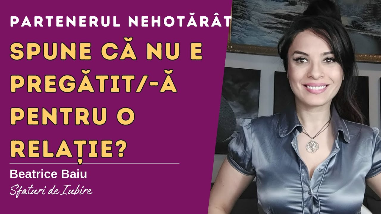 Ce să faci dacă spune că nu este pregătit (-ă) pentru o relație