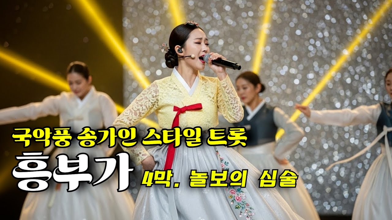 흥부가 제4막. 놀보의 심술 | 국악풍 송가인 스타일 감성 트롯