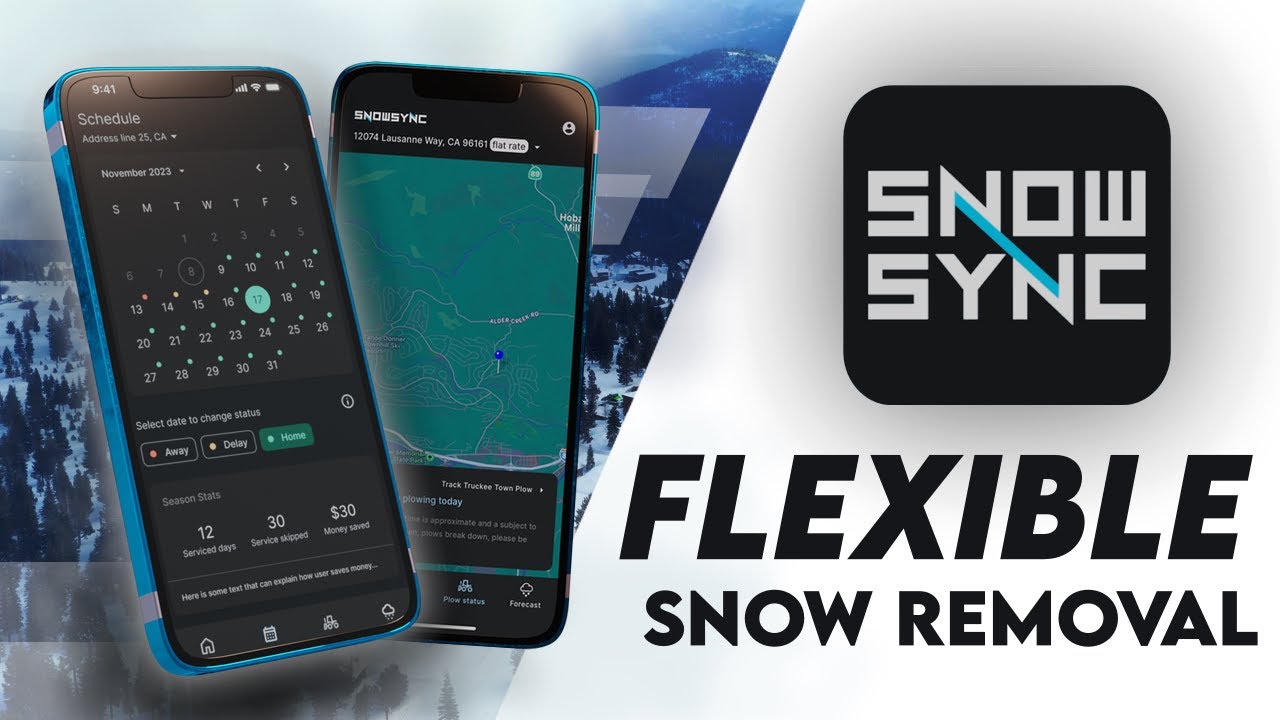 SnowSync App - Your Ultimate Snow Removal Companion