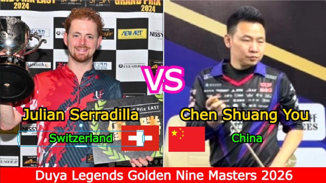 Julian Serradilla 🆚️ Chen Shuang You | 2026 Duya Legends Golden Nine Masters - Qinhuangdao Station