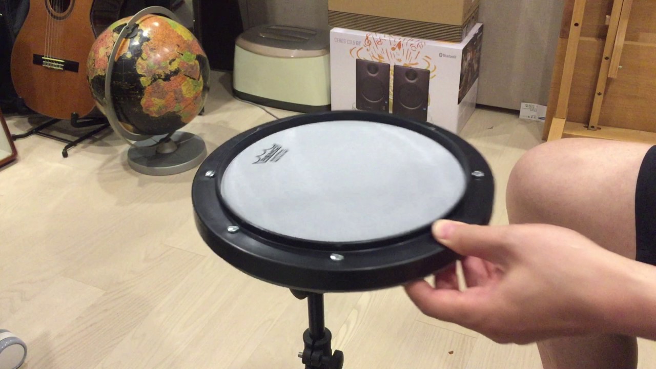 drum Loudness Compare REMO SilentStrocks Practice Pad vs. SPM Rubber Pad.