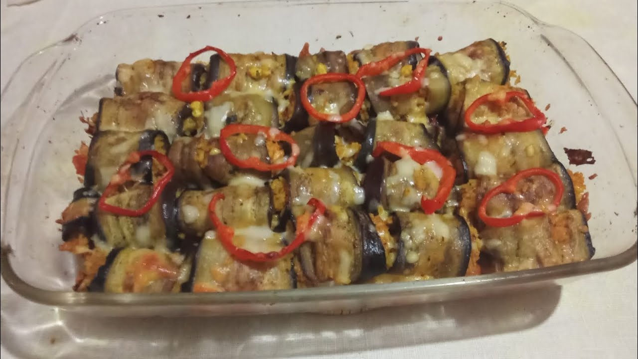 الباذنجان 🍆 معمر  بالارز وصفة المطاعم 😍 المفضله و المعتمدة عندي لوليداتي 