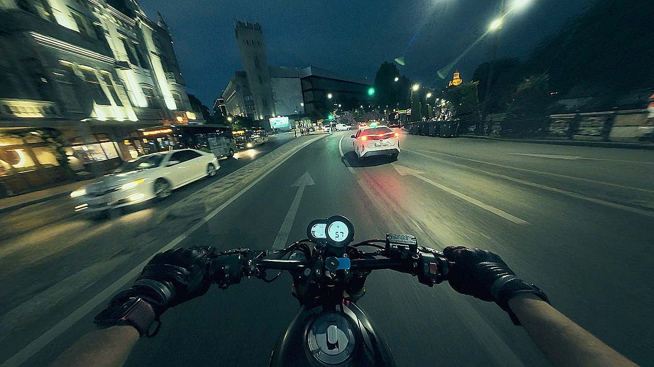 POV | Evening ride from work to home | BENELLI LEONCINO 500 TRAIL [4K]