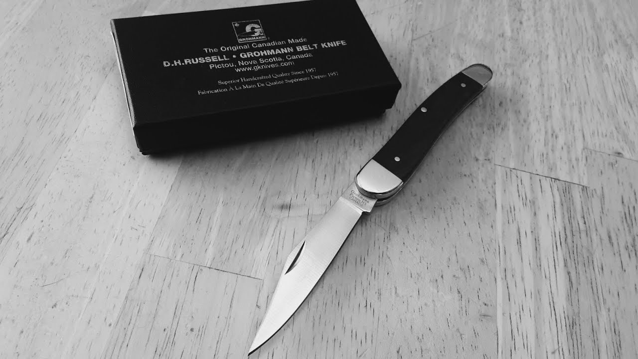 Grohmann Knives Slimline Jack. Incredible Value From Canada!