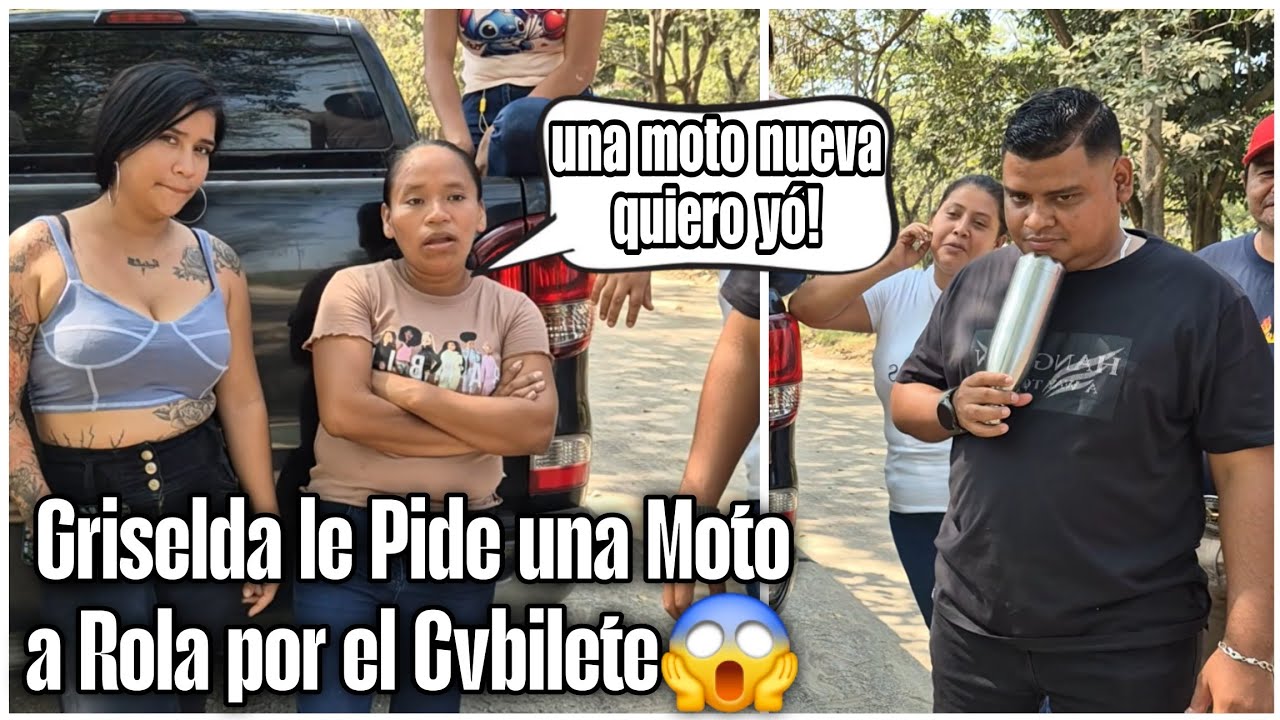 Rola Fue a Sacar Miles de su Jubilación y Griselda ahí si lo aceptó asta Moto le Pidió