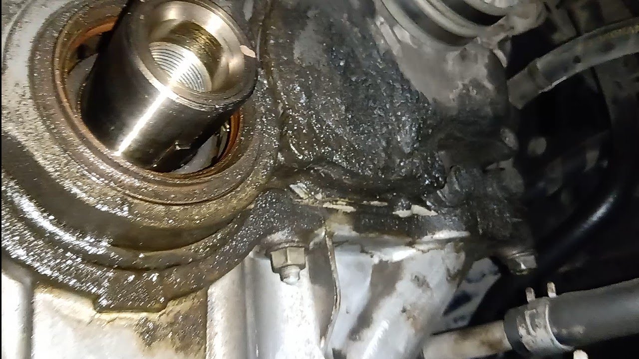 land cruiser vxr oil pump gasket replacement  2002 L6 (1FZ -FE)