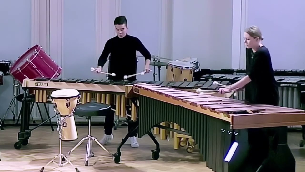 Emmanuel Sejourne - Gotan 3.Sahara (Moscow Conservatory Percussion Ensemble)