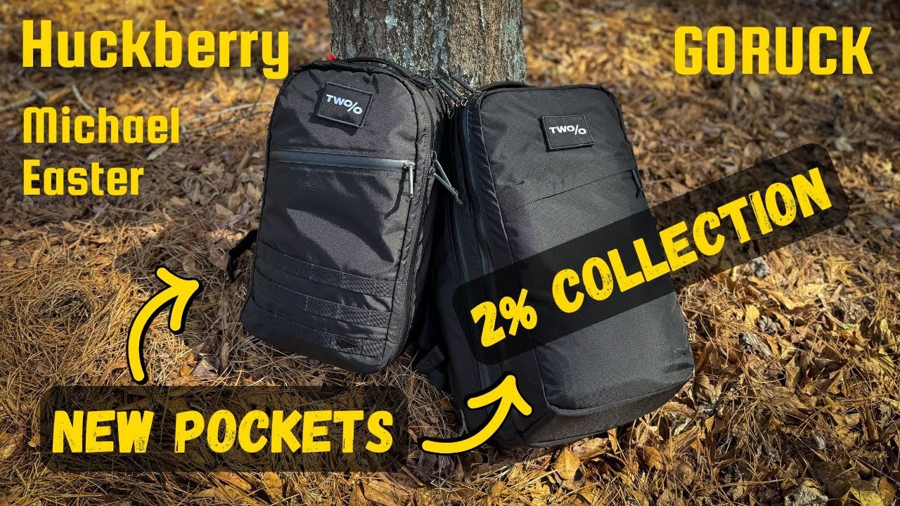 2% Collection from GORUCK x HUCKBERRY x Michael Easter // NEW GORUCK FEATURES // Bullet & GR2