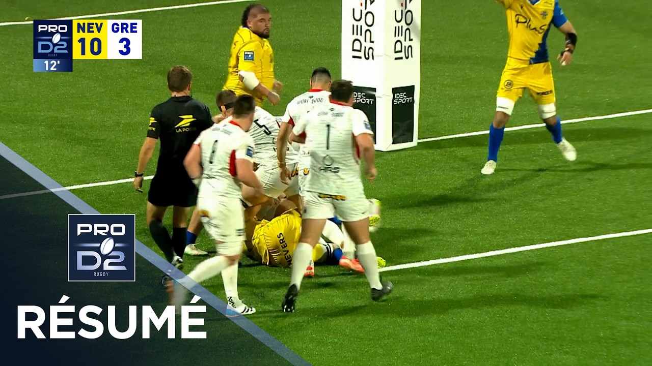 PRO D2 Saison 2025-2026 J22 - Résumé USON Nevers - FC Grenoble Rugby